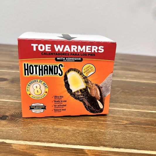 Toe Warmers  Long Lasting Air Activated - Up to 8 Hours of Heat 20 Pairs