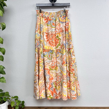 Vince Camuto Floral Skirt Size L