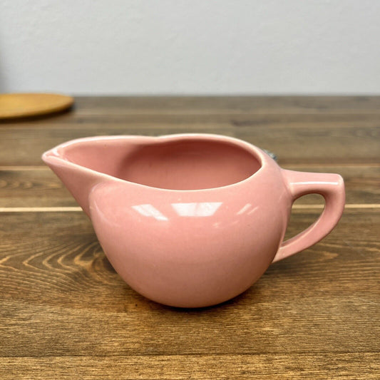 Vintage Bauer Pink Creamer Bauer USA Retro Kitchenware Bauerware