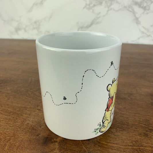 Disney Winnie The Pooh & Piglet Chasing Honey and Bees Coffee Mug