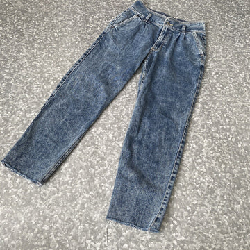 Hollister Size 3S Ultra High Rise Mom Denim Jean Raw Hem