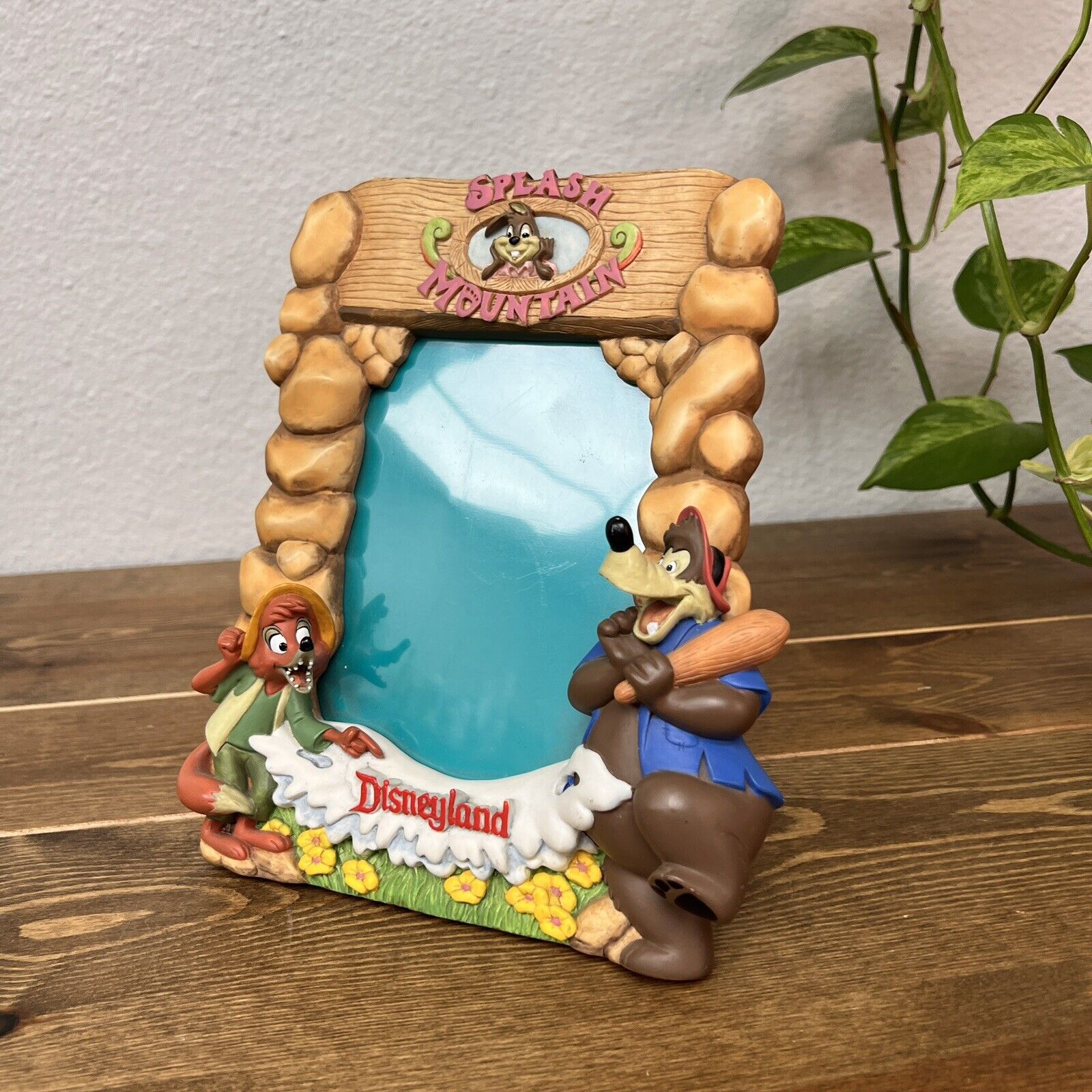 Disneyland 3D Splash Mountain Brer Rabbit Fox Bear Picture Frame