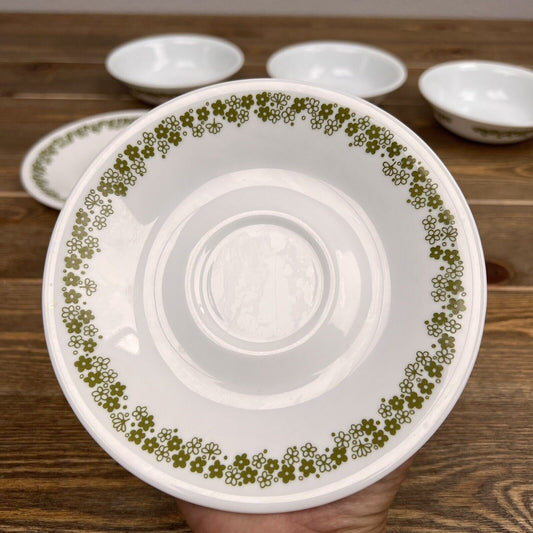 Corelle Pyrex Spring Blossom Crazy Daisy Replacement Dishes Vintage Green Flower