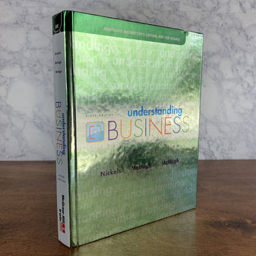Understanding Business by James Mchugh, William G. Nickels and Susan Mchugh...