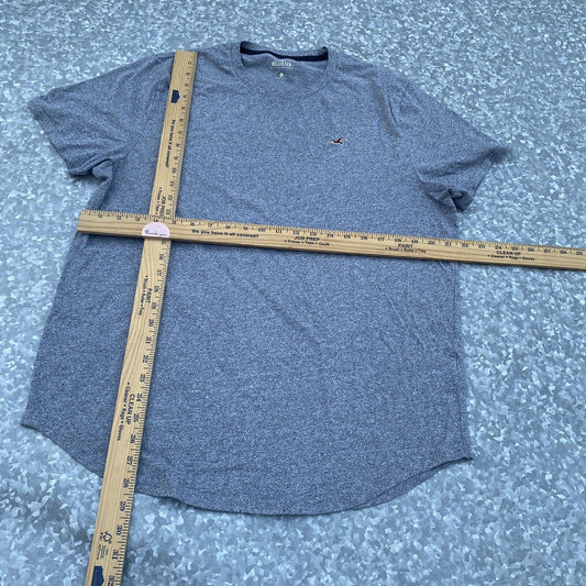 HOLLISTER  MEN'S T-SHIRT Gray Xl