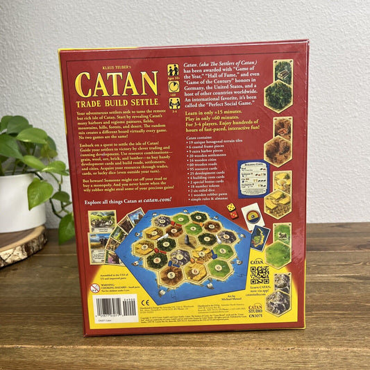 Catan Board Game Trade Build Settle CN3071 Brand New Sealed