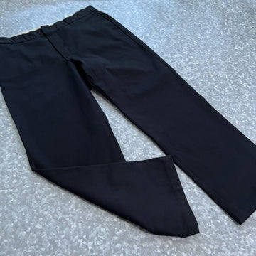 DICKIES Men's Original Fit 874 Black Work Pants, Size 40x32