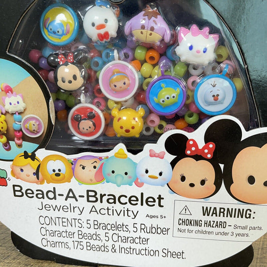 Disney Minnie Bead a bracelet makes 5 with plastic beads