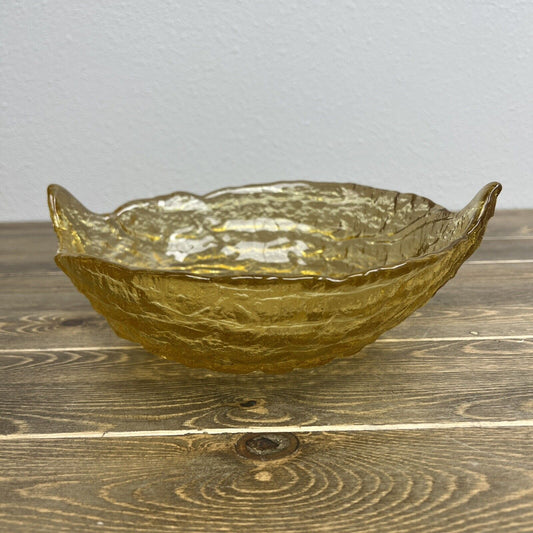 Tiara vintage glass Aloha serving bowl