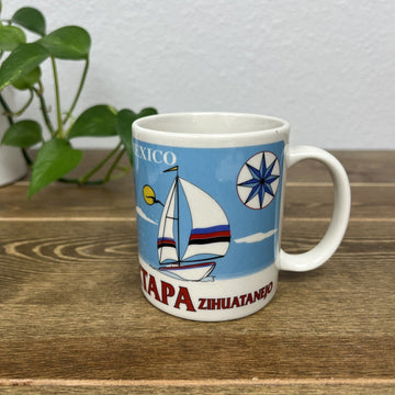 Ixtapa Zihuatanejo Coffee Mug Vintage Souvenir