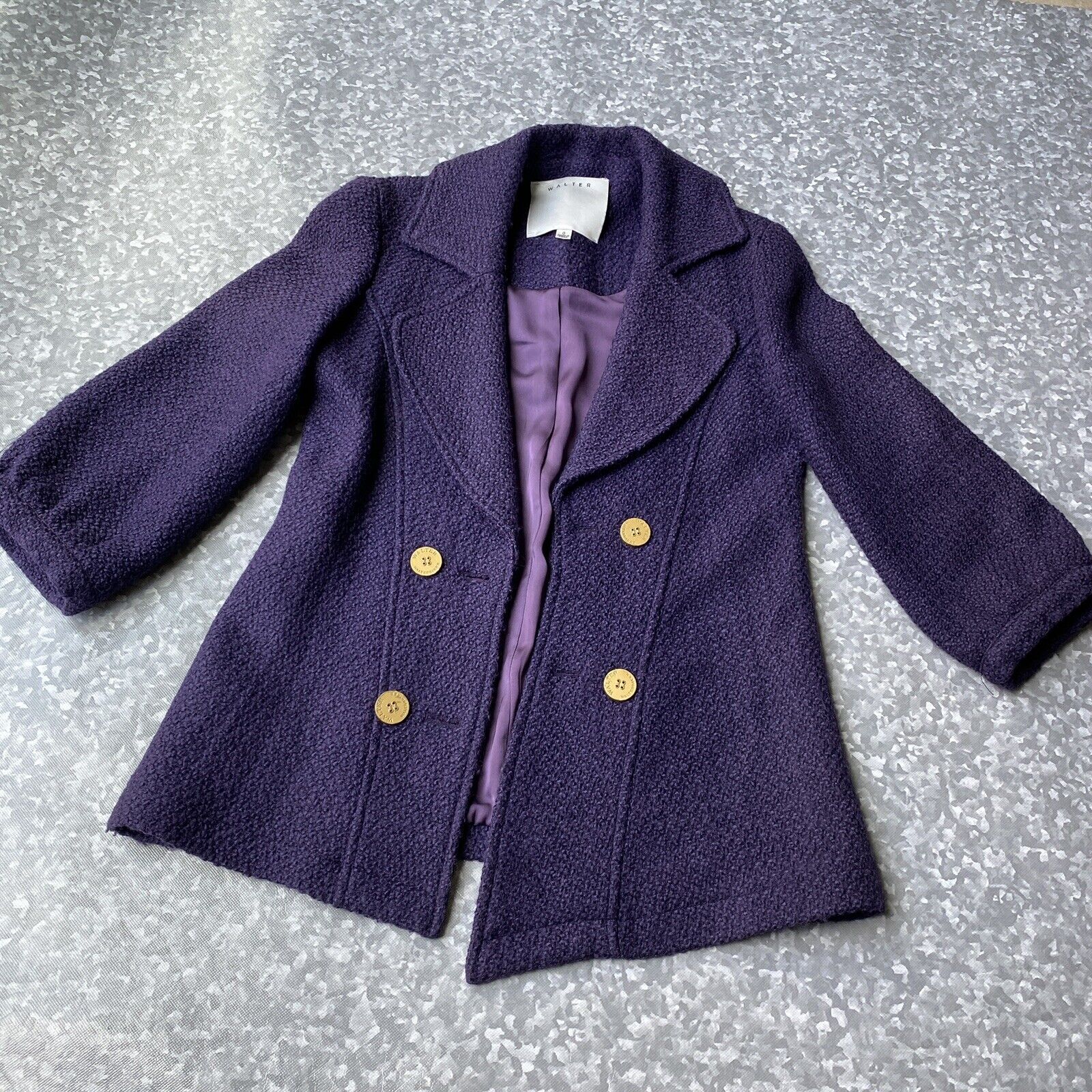 Walter Baker Purple coat Size 0
