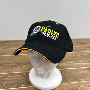 Pacifico Mazatlan Mexico Cap, Hat Black Brewery Adjustable