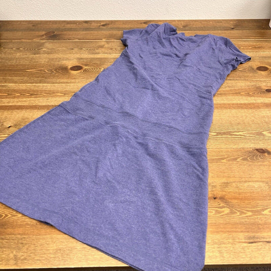 LULULEMON Pulse Heathered Indigo Blue Dress Yoga Dance Beechlu