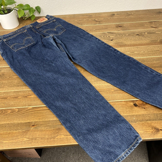 Levis 550 Jeans Tapered Relaxed Womens Sz 16 M