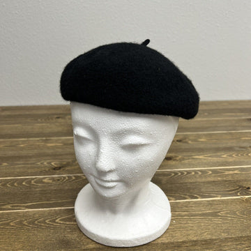 Wild Fable Wool Blend Beret Hat Winter Black Toddler Wool Blend