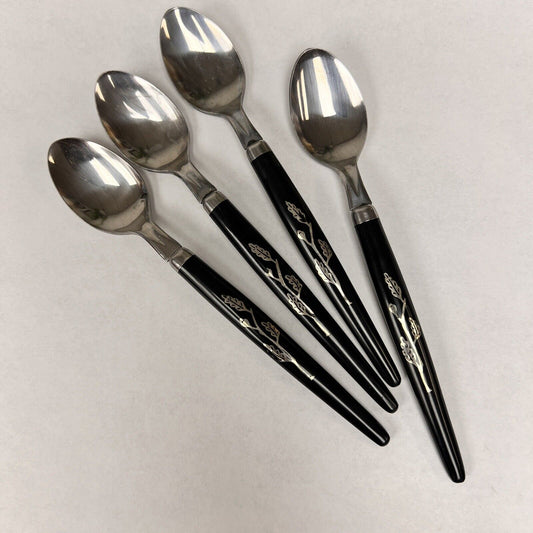 Vintage “little Spoon” Cocktail Spoons Set Of 4