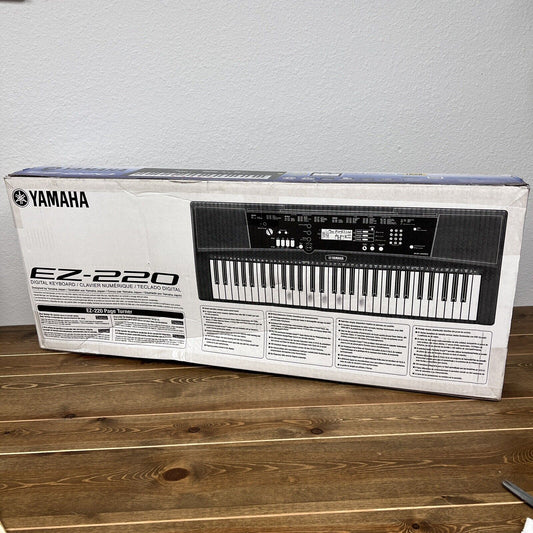 Yamaha EZ Series EZ220AD 61-Key digital Keyboard