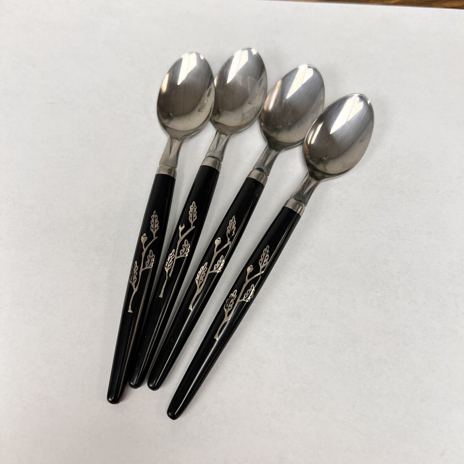 Vintage “little Spoon” Cocktail Spoons Set Of 4