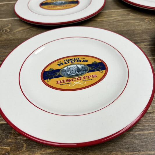 Williams Sonoma Plate Set Carriage House Biscuits Plates