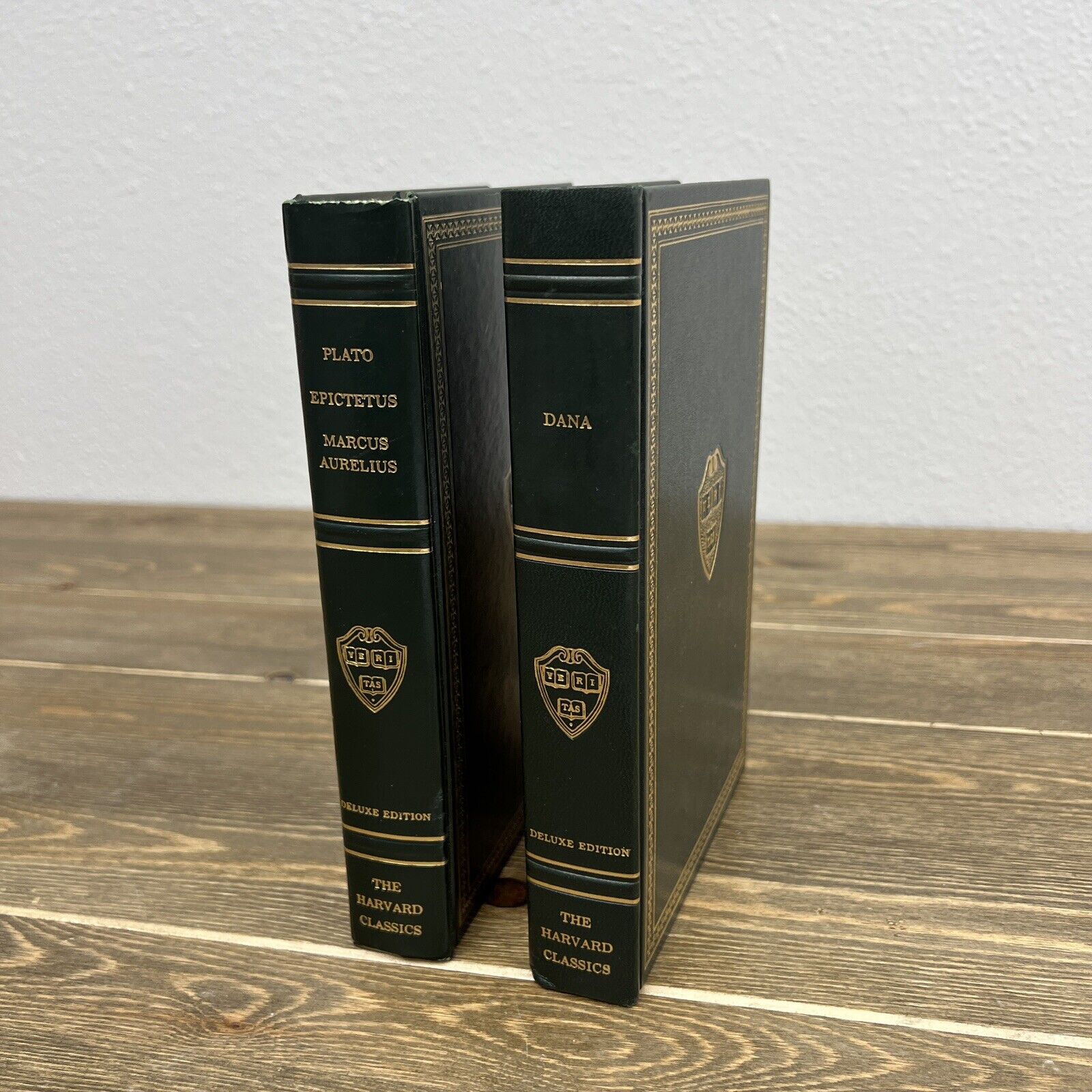 Plato, Dana Epictetus Marcus Aurelius VTG 1969 The Harvard Classics Edition set