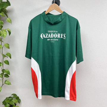 CAZADORES Tequila Soccer Jersey shirt  #10 Futbol Color Block XLARGE