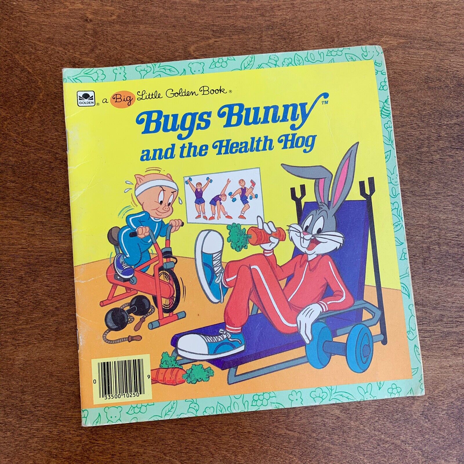 "Bugs Bunny and The Health Hog" Little Golden Book 1991 Excellent!