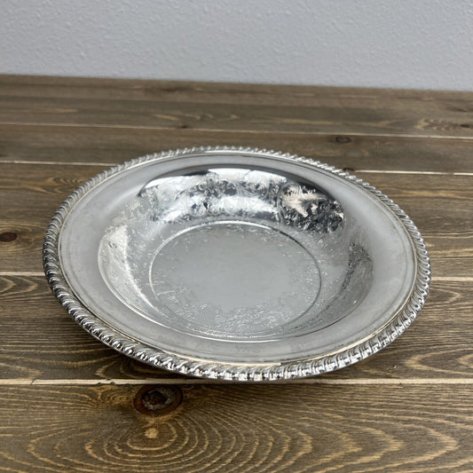 Vintage Wm Rogers 835/1 Silverplate Bowl Gorgeous