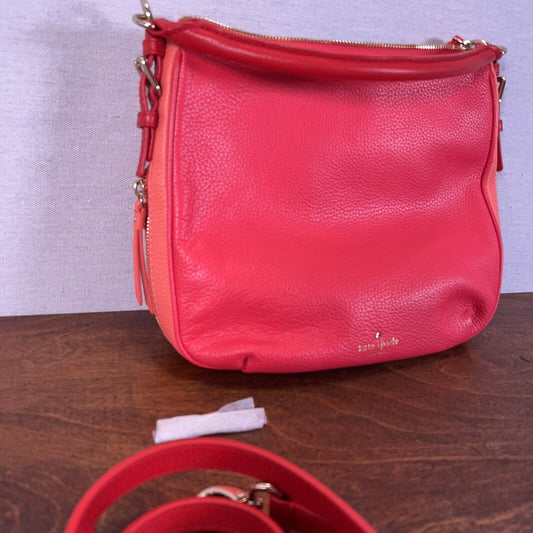 Kate Spade Colorblock Two-Tone Pink Crossbody Handbag Purse