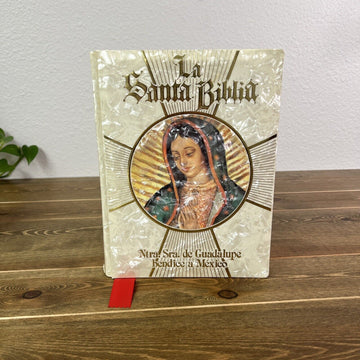 Vintage Rare La Santa Biblia de Familia Guadalupe Perla Alfredo Ortells Spain