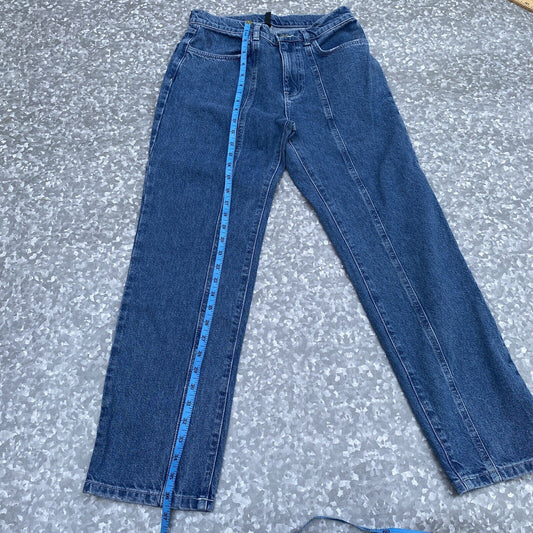 As You Denim Jeans Women’s 28" Waist Made In Turkey 100%Cotton High Rise / Waist