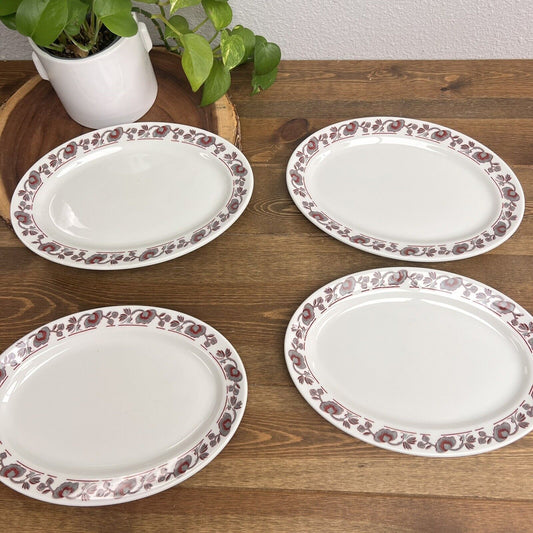 Mayer China - Beaver Falls Pennsylvania - Oval Serving Dish Set Of 4