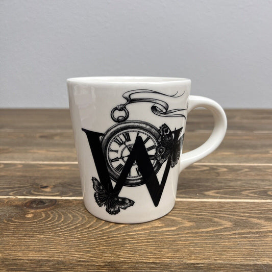 Williams Sonoma W Winged Watch MightyAlphabet Mug