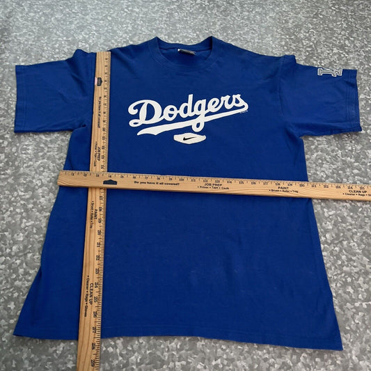 2006 Nike  Los Angeles Dodgers T Shirt Size M Blue