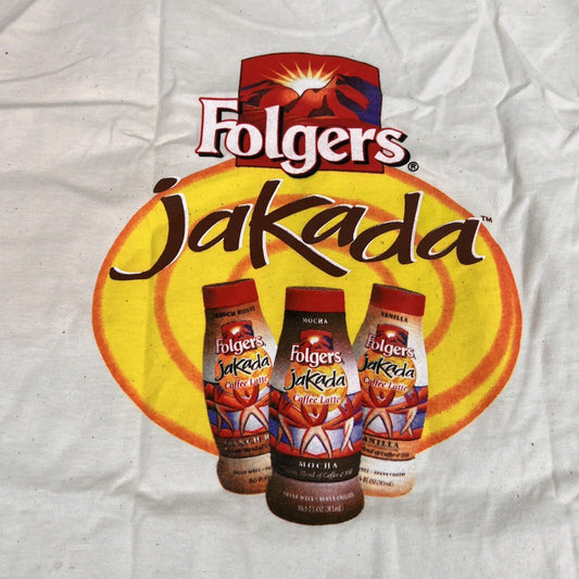 90s Folgers Coffee Jakada Promo T-shirt Large