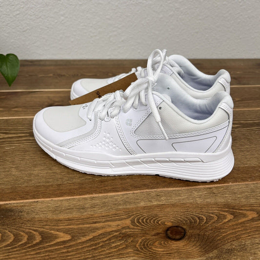 Shoes For Crews Women' Falcon II White Slip-Resistant Shoe Size 6.5