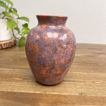 Idaho Clay  Vase Glaze Vintage 6”