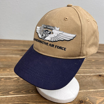 Commemorative Air Force Ghost Squadron Adjustable Size Hat Cap CAF Pilot