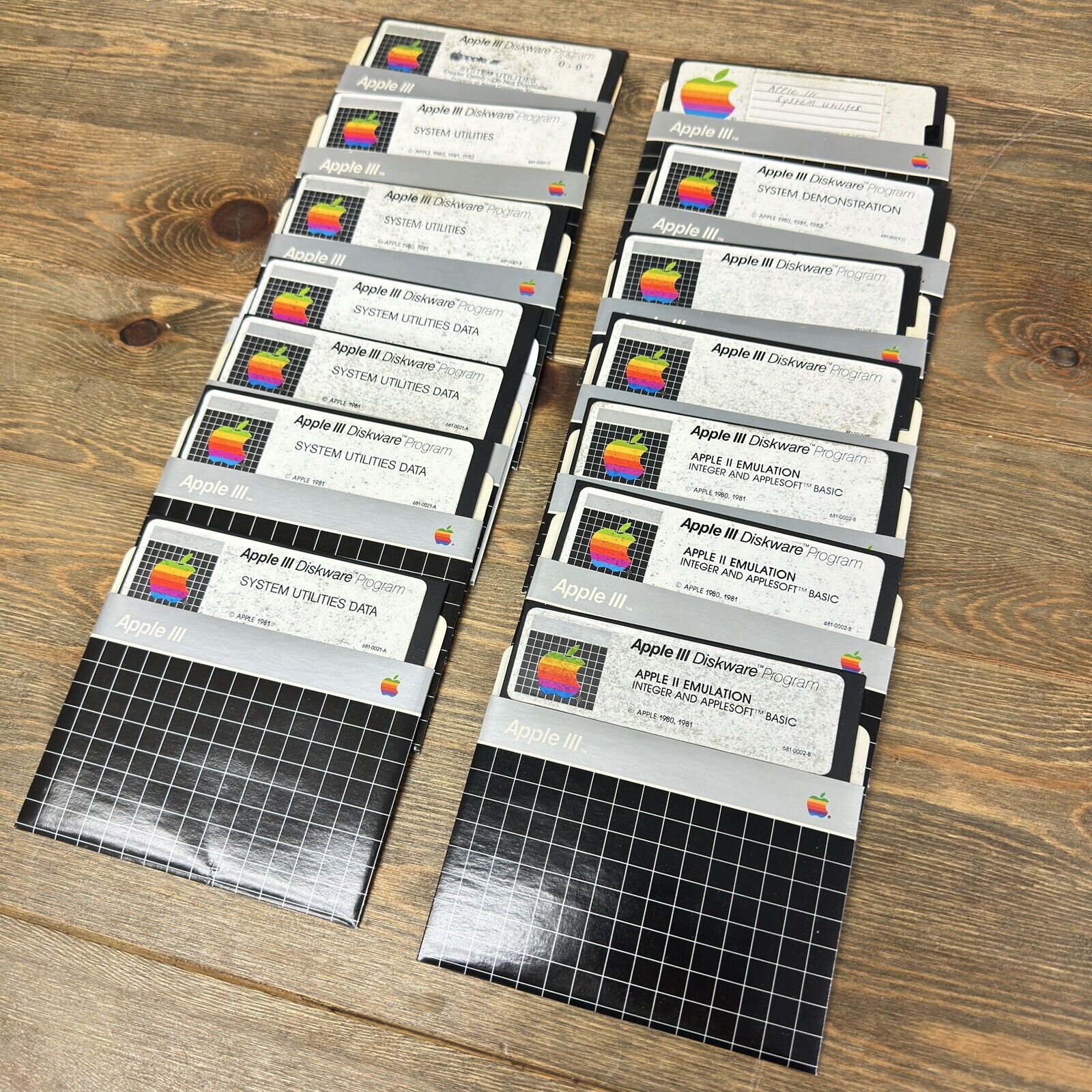 Apple III Software - Apple II Emulation & Utilities Diskware Program 5.25 Floppy