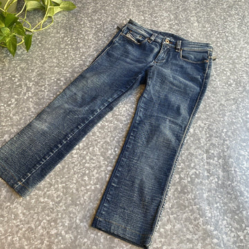 Diesel Jeans Womens 27 Made in Italy Straight Leg Denim