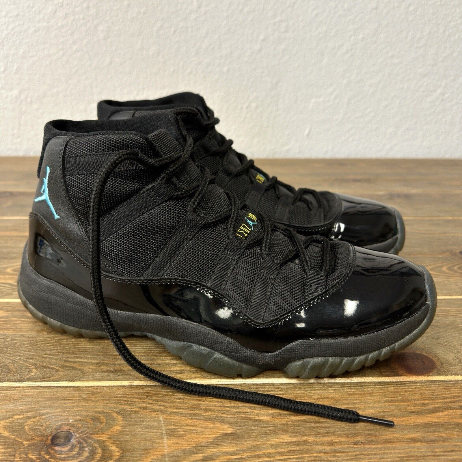 Jordan 11 Retro High Gamma Blue Black Size 11 Sneakers Style 378037-006