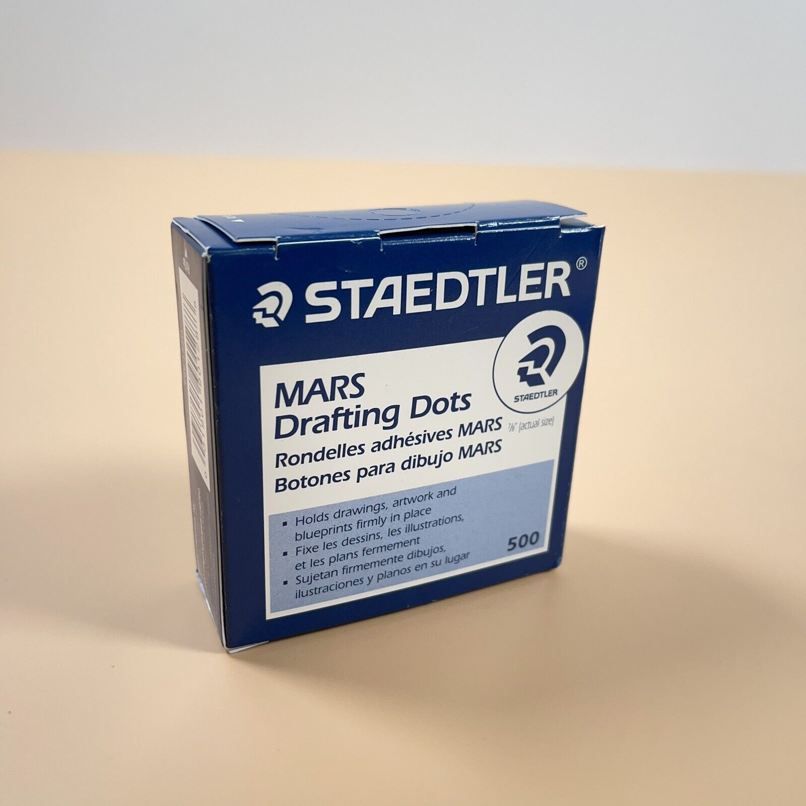 Staedtler MARS Drafting Dots 7/8" Adhesive New Pack of 500 in Pull-Tab Dispenser