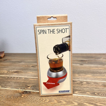 Barbuzzo Spin the Shot Party Drinking Game Gag Gift NEW in the Box