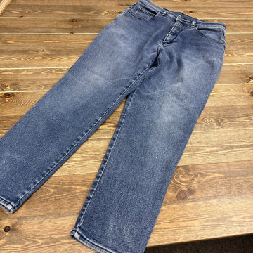 Red Taps USA Spirit Jeans High Waist Denim Size 30 Made In USA