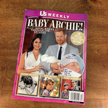 BABY ARCHIE & ROYAL BABIES THROUGH THE DECADES US WEEKLY MAGAZINE SPECIAL 2019