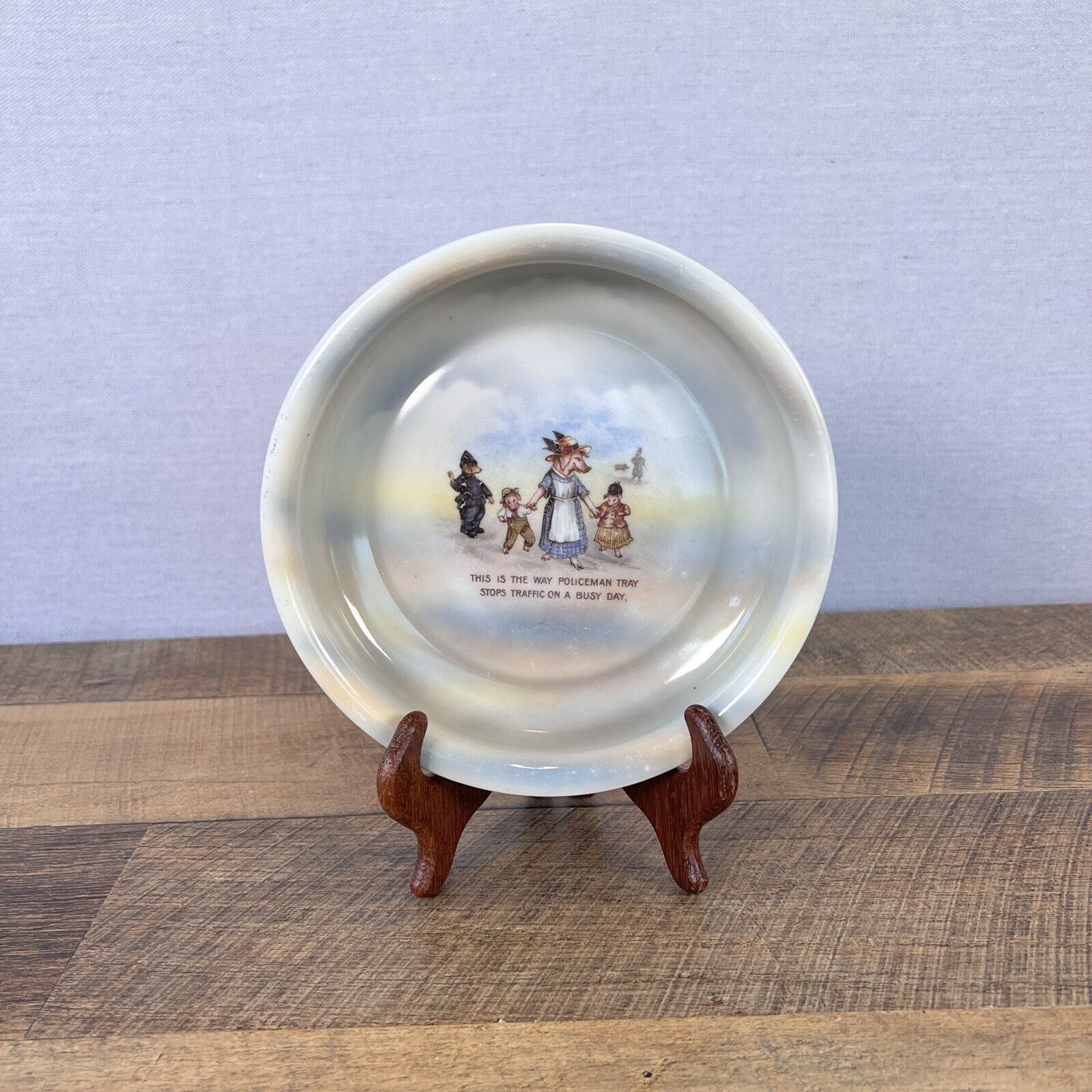 Germany, Early 1900 Candy Dish deep CHILD RELATED