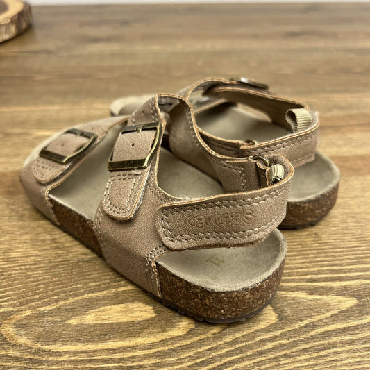 Carters ALDUS Brown Size 11 Kids Cork Sandals