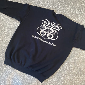 Route 66 Old Town Root Beer Black Large Sweater