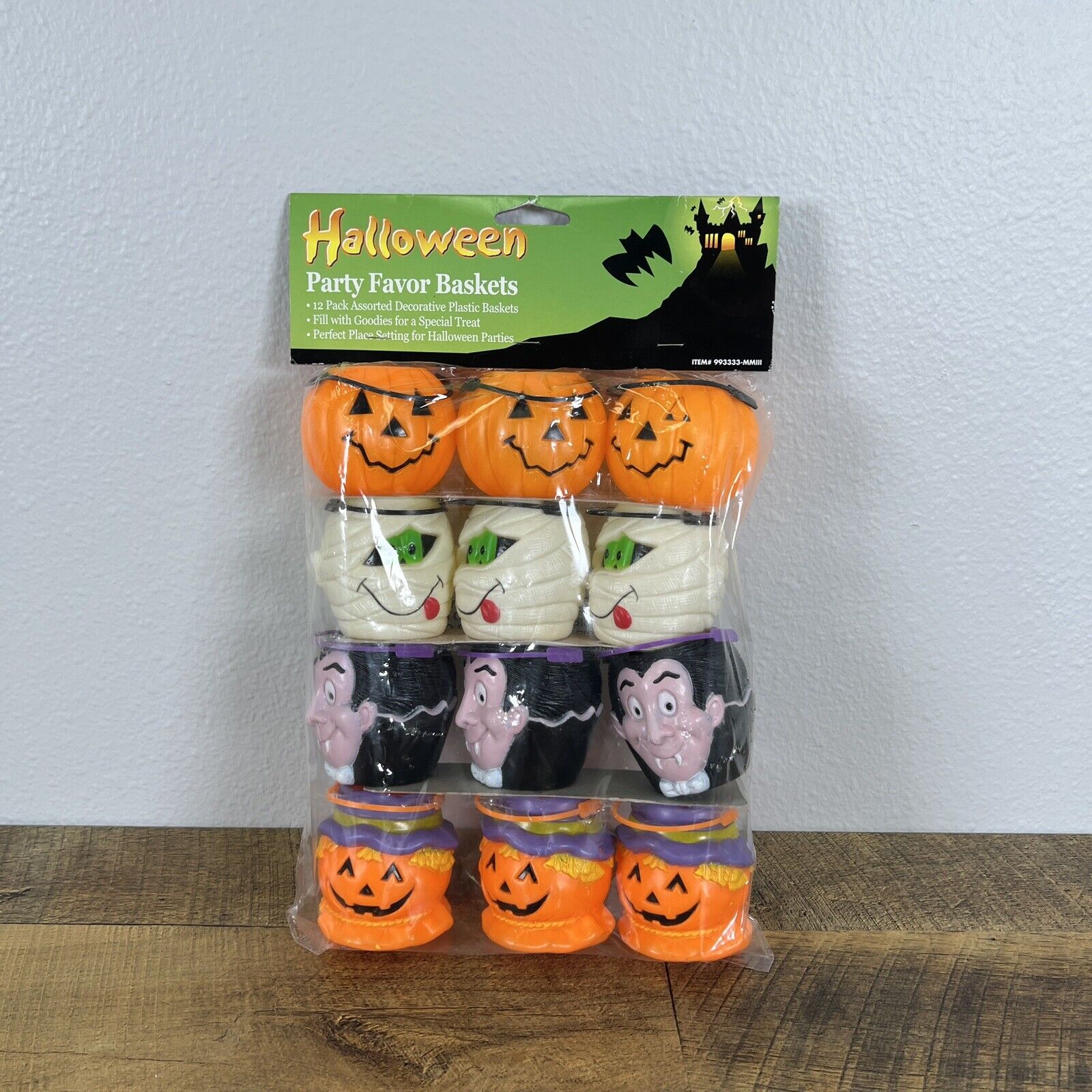 12 pcs. Halloween Party Baskets