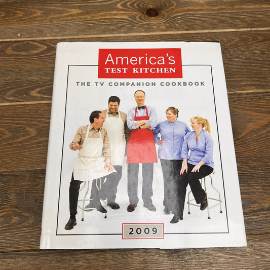 AMERICA'S TEST KITCHEN The TV Companion Cookbooks 2007, 2008,2009