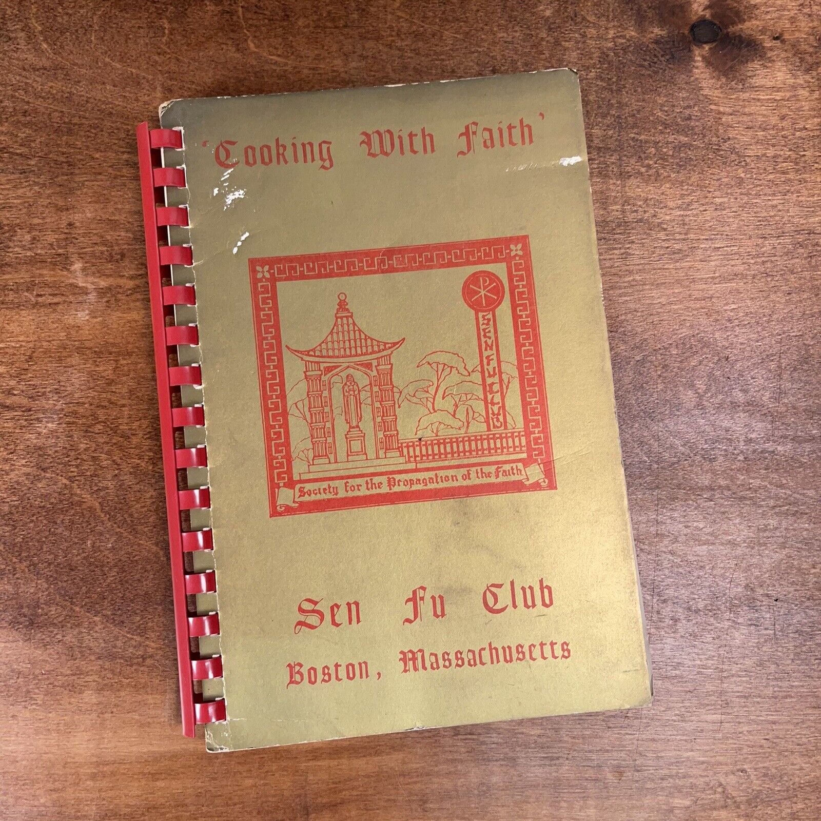 Cooking with Faith - Sen Fu Club Cookbook Boston Massachusetts